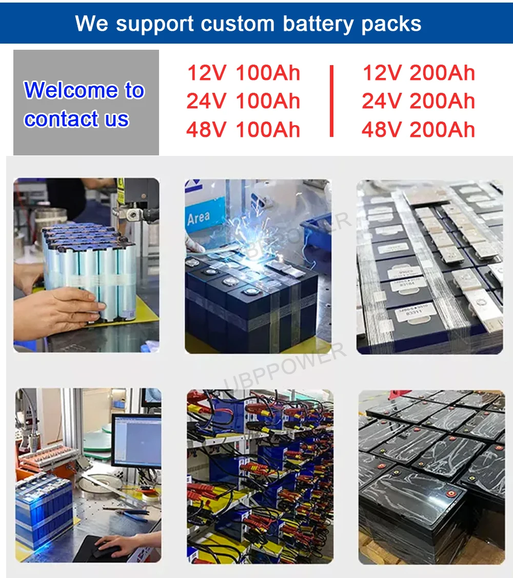 Ubppower New Diy 48v 51.2v 200ah 230ah 240ah Lithium Lifpo Lifepo4 ...