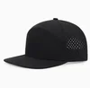 Black flat brim