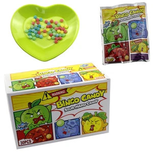 Hot Selling Custom Colorful Sweet Fruit Flavor Sour Hard Candy