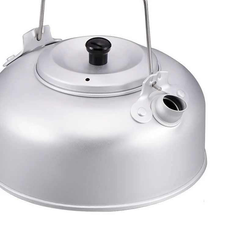 Factory Supply Camping 0.8L Water Kettle Aluminium Tea Kettle With Handle details