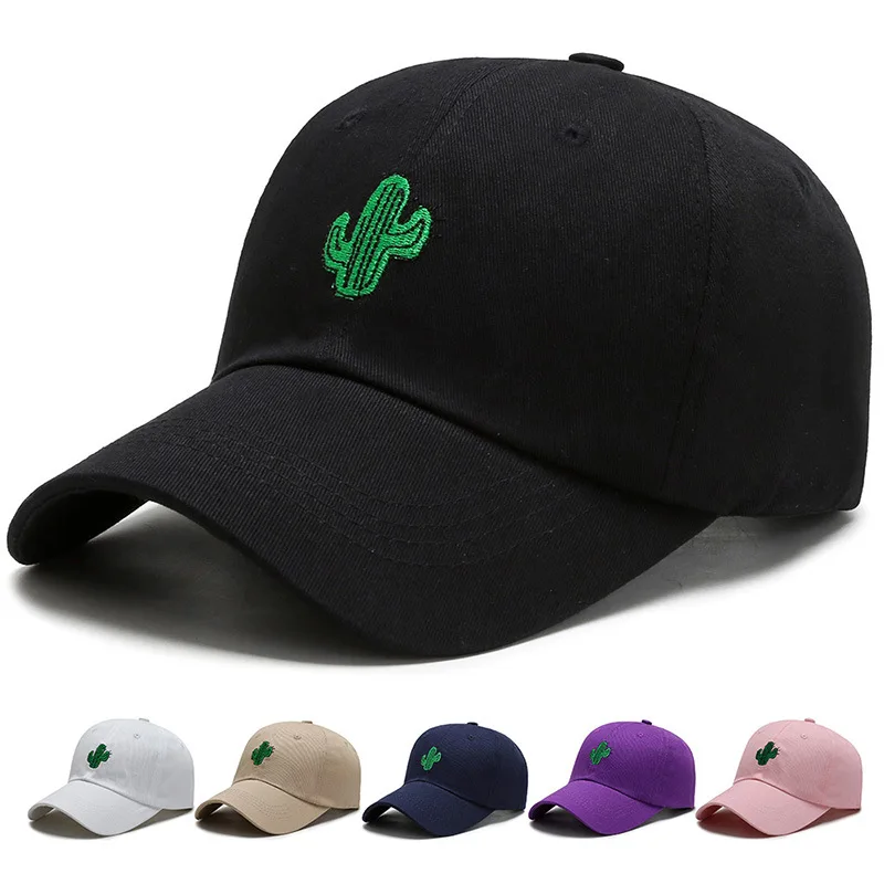 Topi Baseball Siswa Kartun Kaktus 