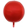 Bola 4d de 10 pulgadas roja
