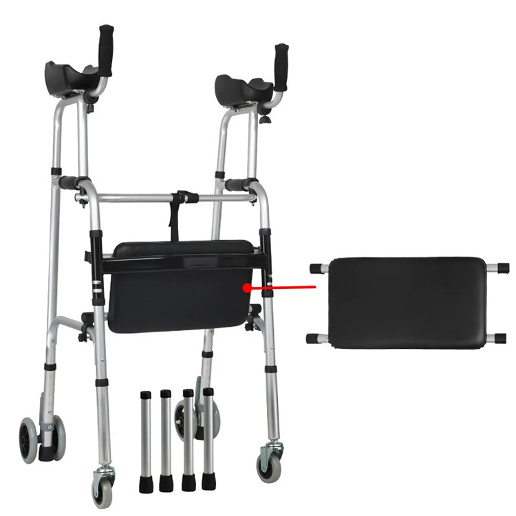 Ct8332l Forearm Support Aluminum Walker Rollator Aid Children Cerebral ...