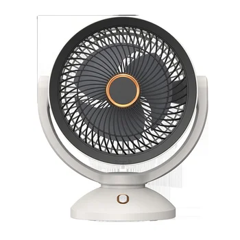 Hot Selling Multifunction 2 In 1 Low Noise Portable Usb Chargeable Fan 4 Speed Adjustable Table Fan With Night Light