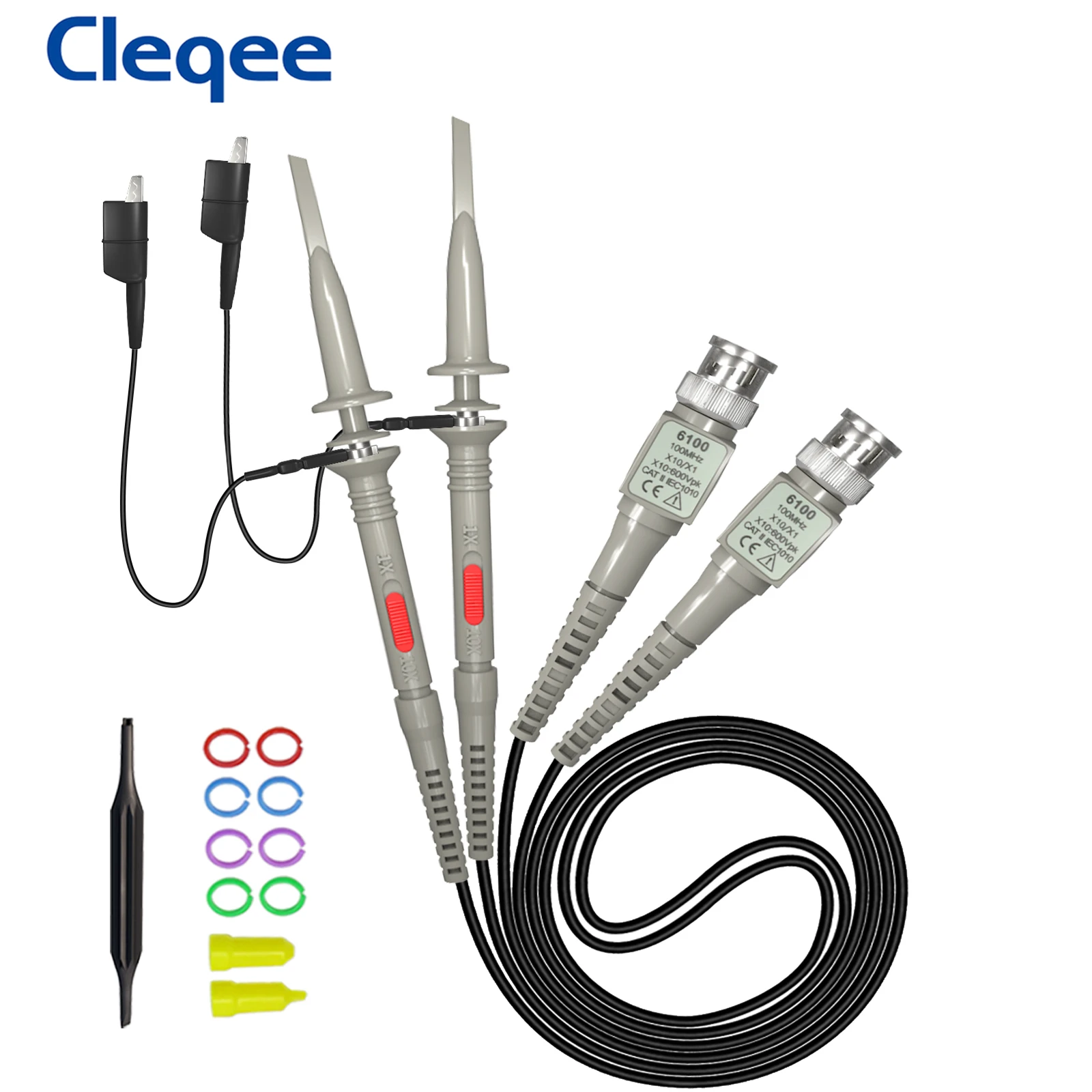 CW] P4100 High Voltage Oscilloscope Probe 2KV 100MHz 100X 100:1 Safety