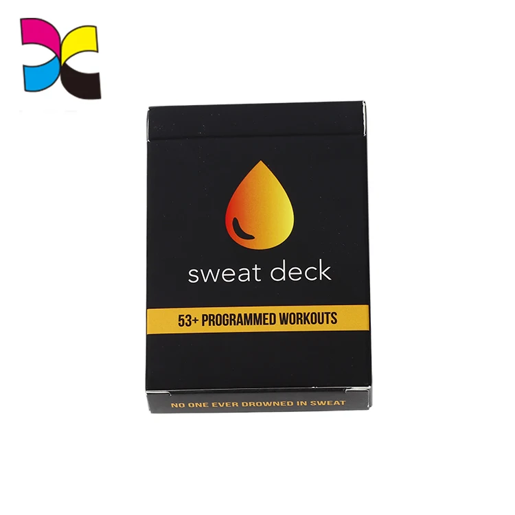 Стандартный размер пользовательский собственный дизайн игровые карты и коробка пользовательская печать