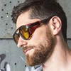 Gafas de sol UV400 estilo Steampunk, redondas, de metal, para hombre