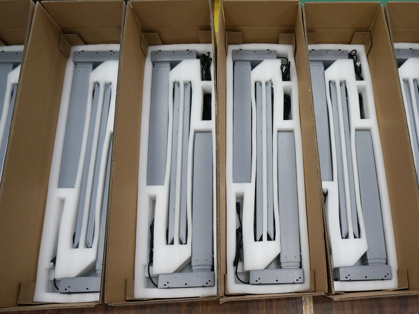 Single Motor Adjustable Table Height Mechanisms With Two Legs Height Adjustable Desk Office