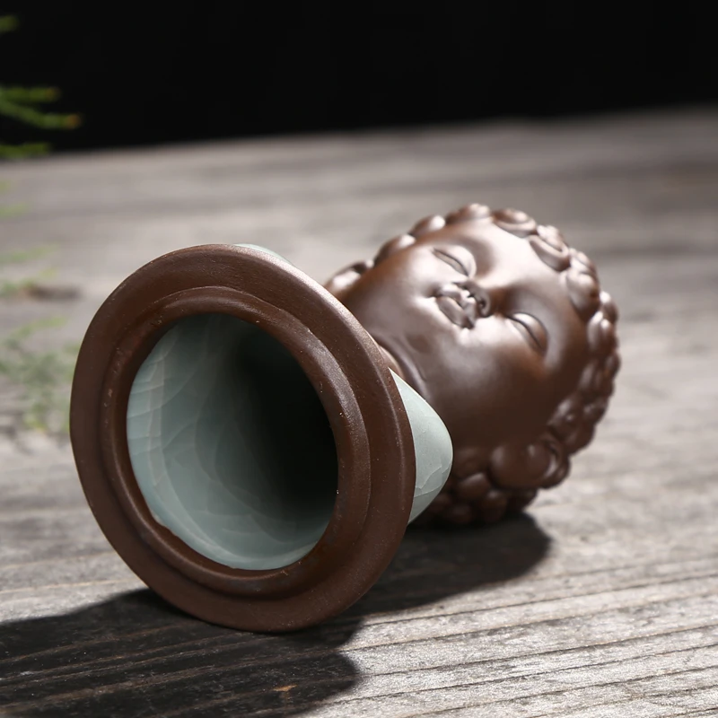 The Little Monk Censer Use in Home Teahouse Creative Home Decor Small Buddha Incense Holder Backflow Incense Burner