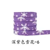 Dark purple snowflake-6