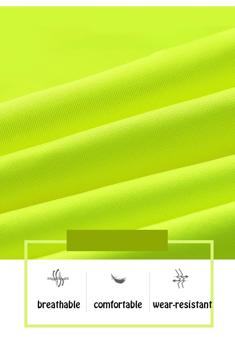 High Visibility Reflective Vest Working Clothes Motorcycle Cycling Sports Outdoor Reflective Safety Clothing Safety Coat for Car