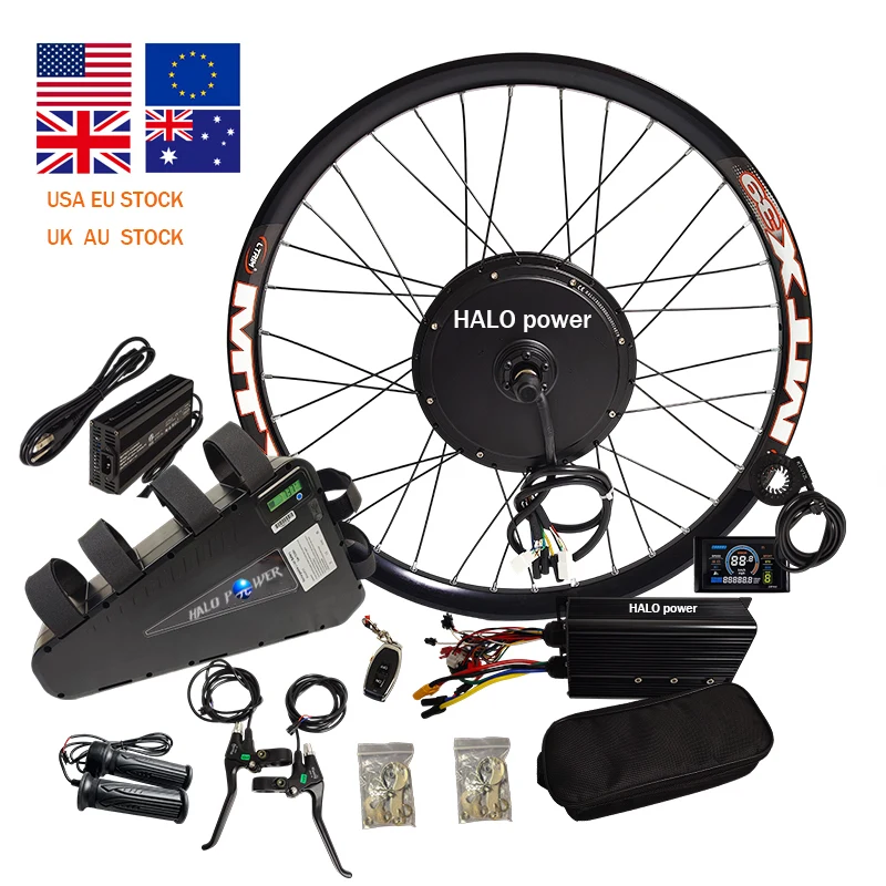 Customized Ebike Conversion Kit for 2000W, 3000W, 5000W Electric Bikes ...