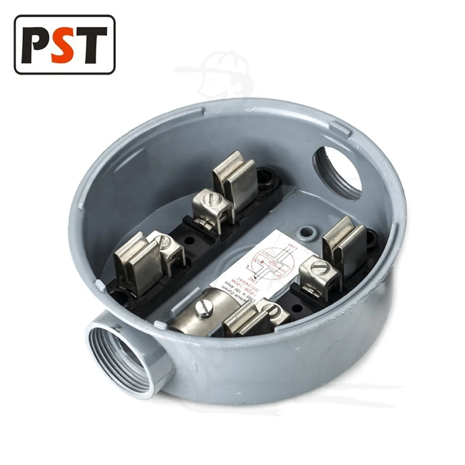 100A Round Electric Meter Socket Base