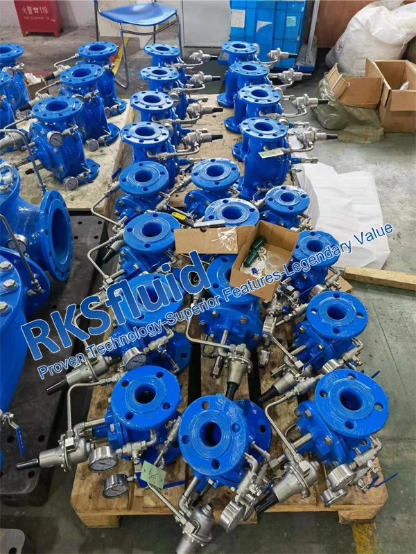 Ansi Pressure Control Valve Di Ductile Iron Pressure Reducing Valve For ...