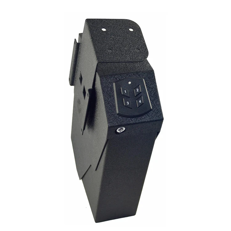 2024 Latest Design Professional Fireproof Security Home Digital Gun Safe Gun Box Safe Security Box Key Box Security Safe