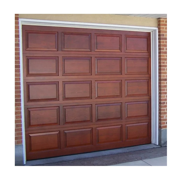 American Garage Doors - 16x7 White Galvanized Steel Door