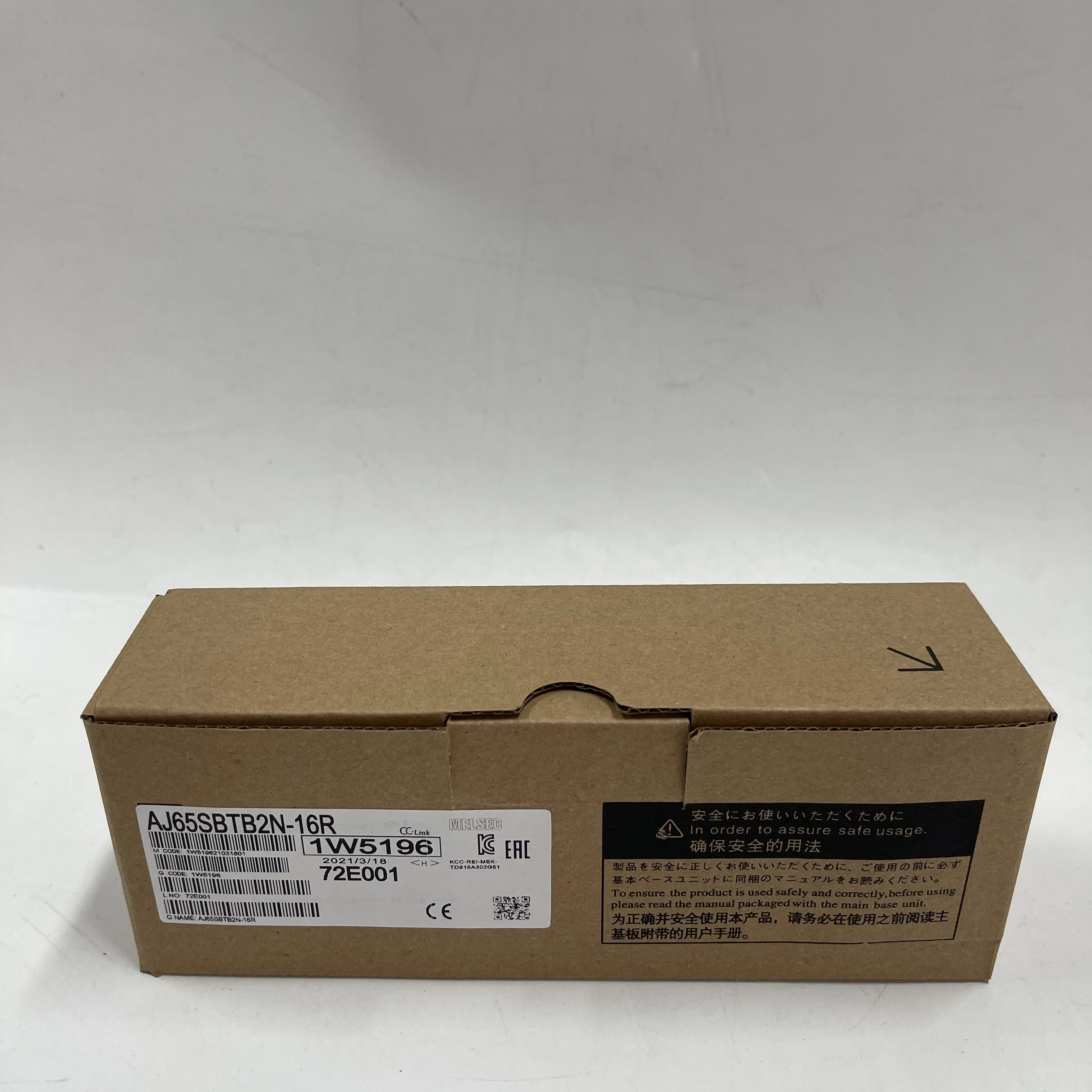 Mitsubishi CC-Link Remote I/O Module AJ65SBTB2N-16R Mitsubishi CC-Link Remote I/O Module AJ65SBTB2N-16R