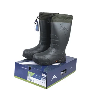 Canadian Waterproof Breathable Non-Slip EVA Upper Rubber Outsole Winter Warm Outdoor Polar Fishing Snow Boots Adventure