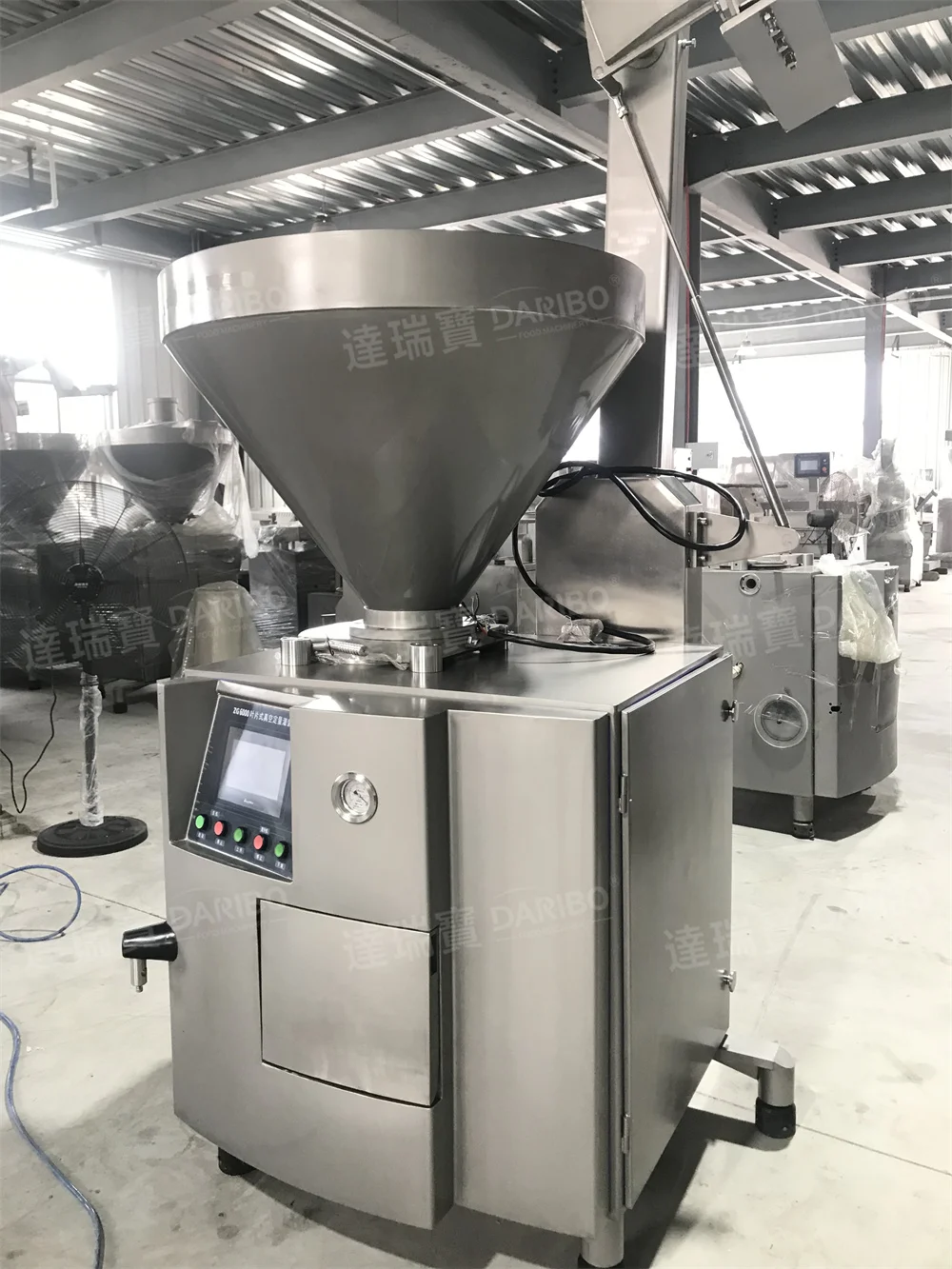 2024 Heavy Duty Vacuum Sausage Stuffing Machinery Line