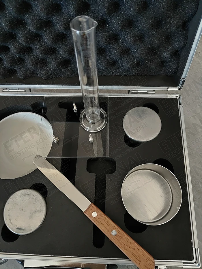 ASTM & BS Standard Manual Operated Clay Liquid Limit Test Set Soil Plastic Limit Testing Equipment