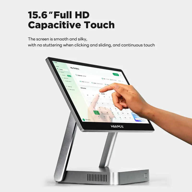 All in One Touch Pos Computer Single 15.6inch  Point of Sale System Device for Restaurants/Cafe Shop