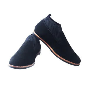 Fashionable Women Warm Loafers Walking Shoes Black Velvet Ladies Casual Shoes