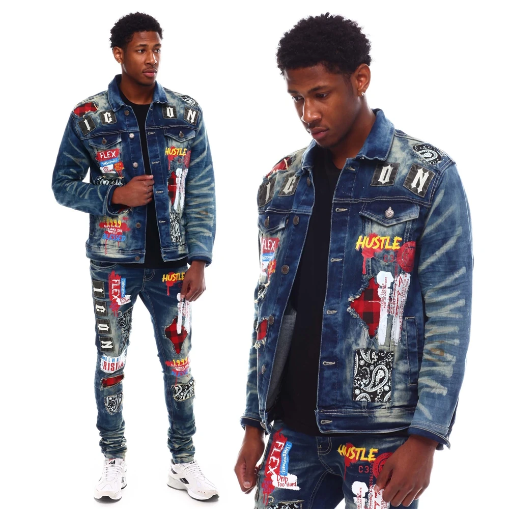 Create Your Own Men's Denim Trucker Jacket