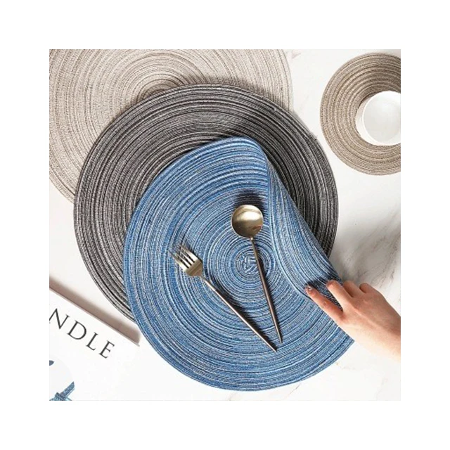 Japanese Handmade Kitchen Accessories Insulation Pads Table Plate Mat Coaster Thick Wove aperçu 4