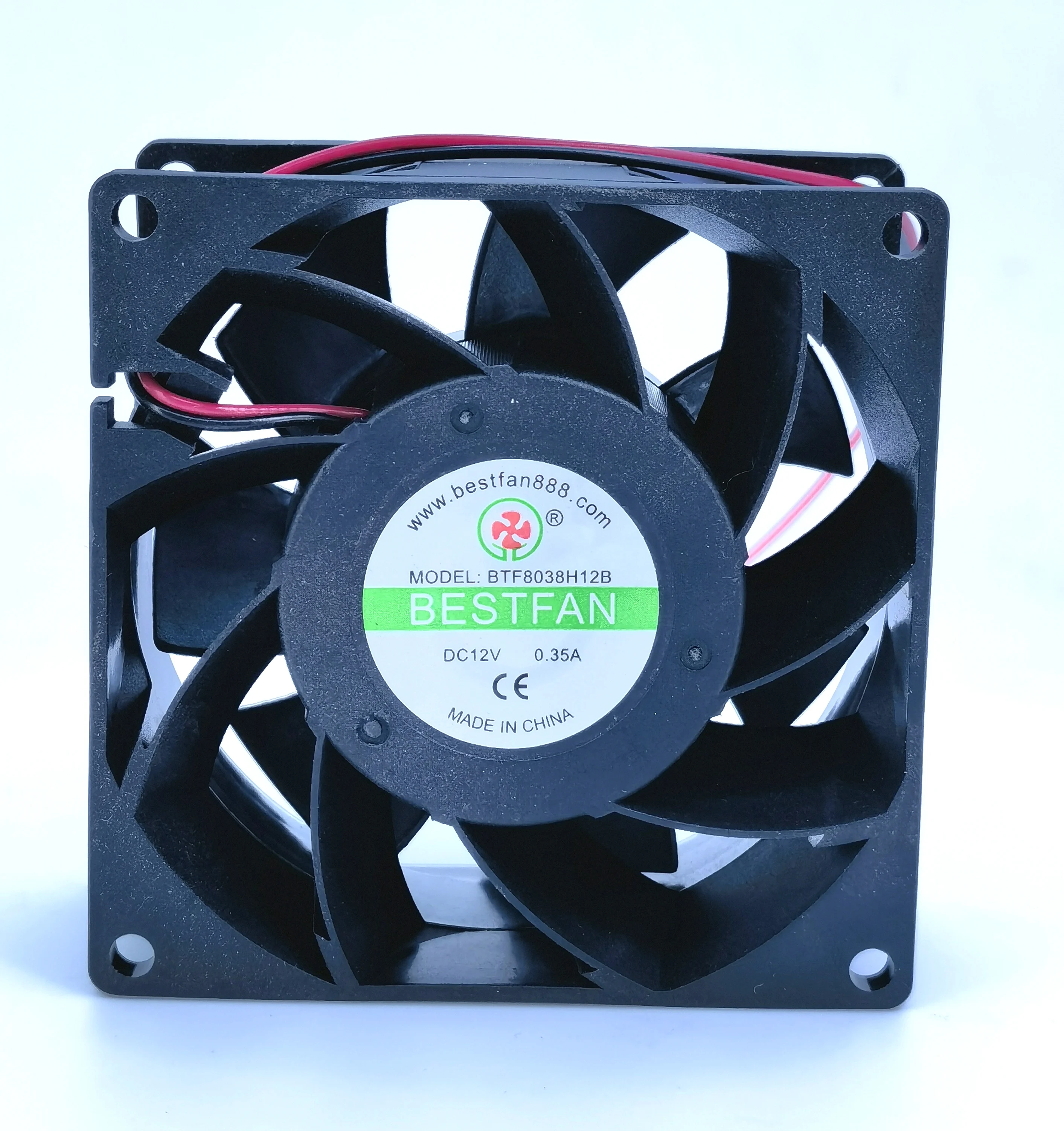 Axial Flow Fan, 8038, 24V, Plastic, 12V - detail 2