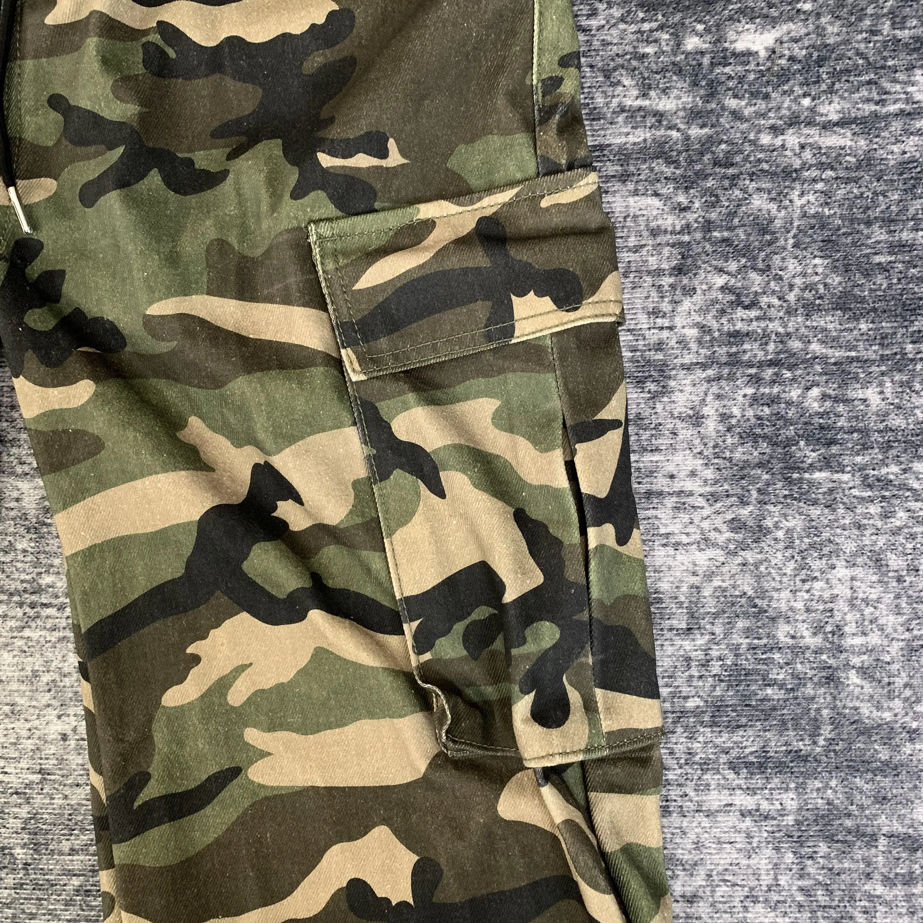 Cargo Mimetici Pantaloni Cargo Militari Uomo Pantaloncini Cargo