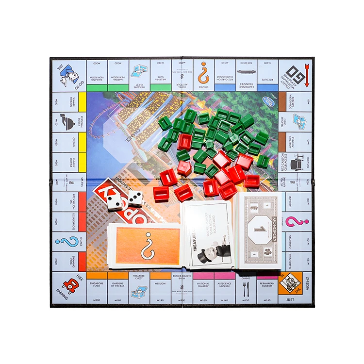 Wholesale Oem Family Super Winner Cashflow Monopoli Board Game The