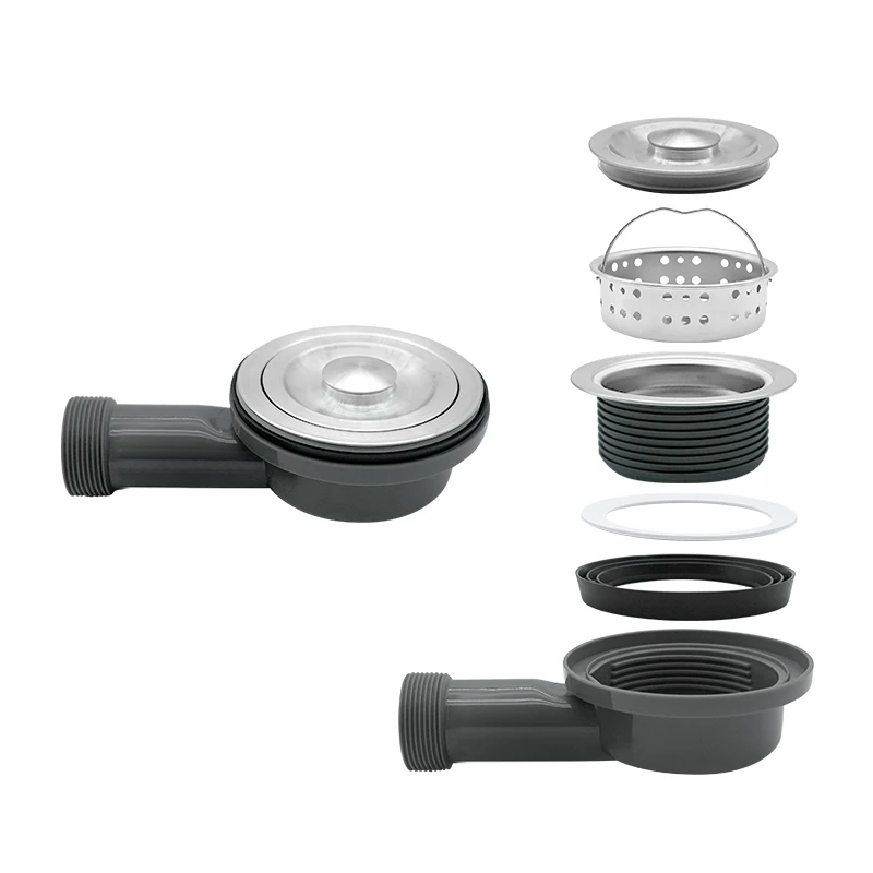 New Design Wholesale Thickened Stainless Steel Wash Dishing Basket Anti-odor Sink Strainer for Recreational Vehicle