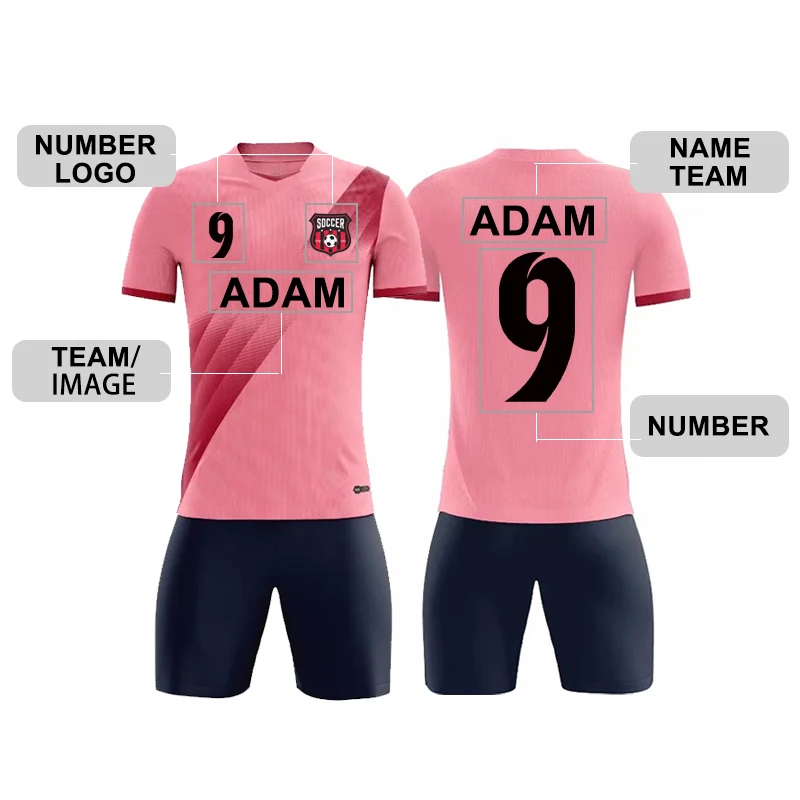 Wholesale Original Football Clothes Football Set Football Uniform Wear