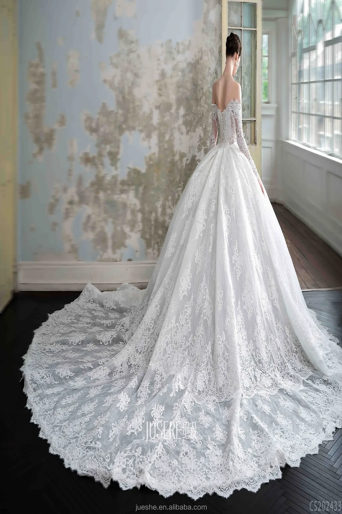 Wedding Dress Ball Gown Princess All Lace Royal Wedding Luxury Bridal Wedding Dress Ball Gown Princess All Lace Royal Wedding Luxury Bridal