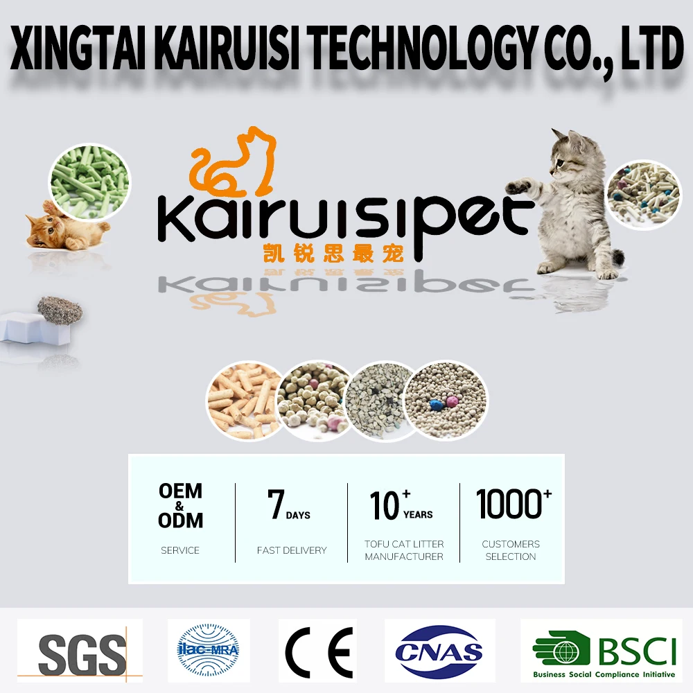 Supplier Oem Dust Free Easy Clean Cat Litter Sand Premium Strong