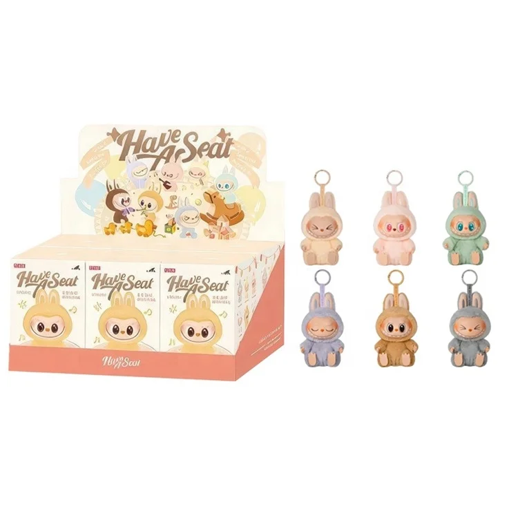 POPMARTS LABUBU V2 Heart-Beating Macarons Vinyl Face Series