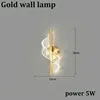 Wall Lamp Gold