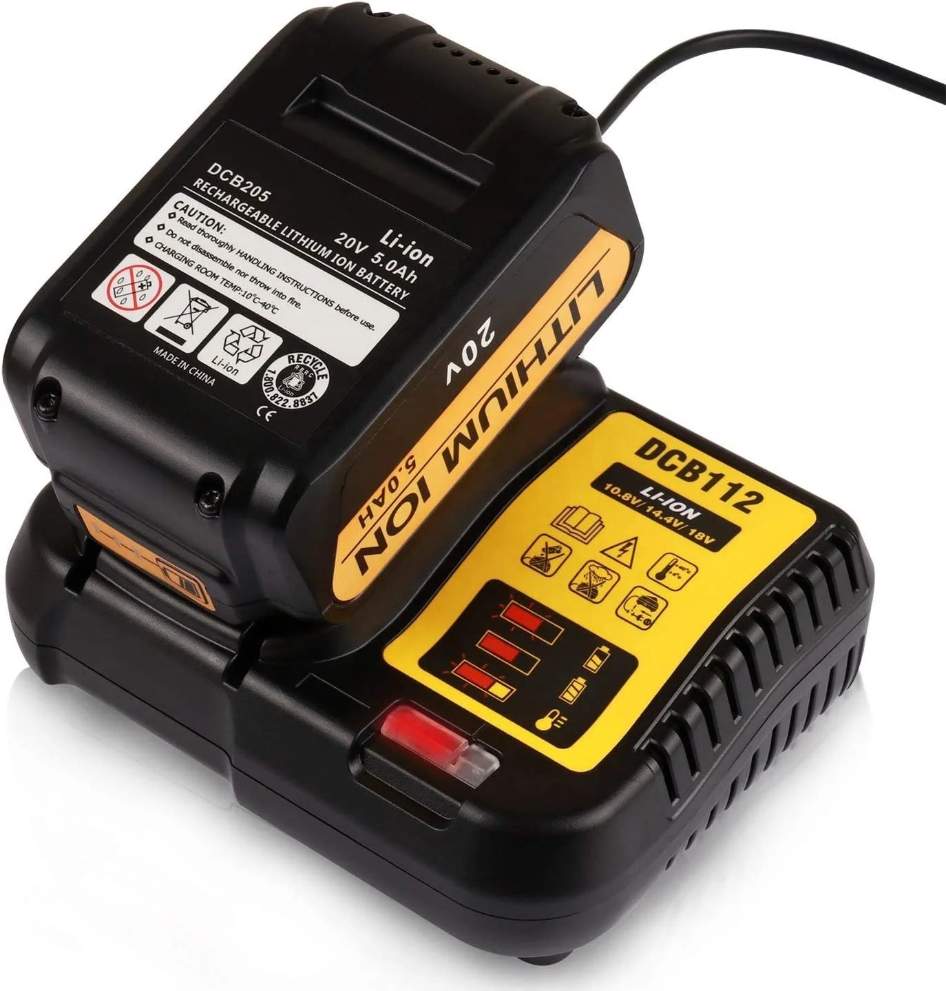 dewalt jump starter not charging