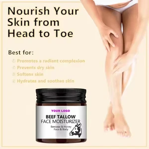 Deeply Nourishing Barrier-Strengthening Long-Lasting Moisture Face Cream Hyaluronic Acid Tallow & Squalane for All Skin Types