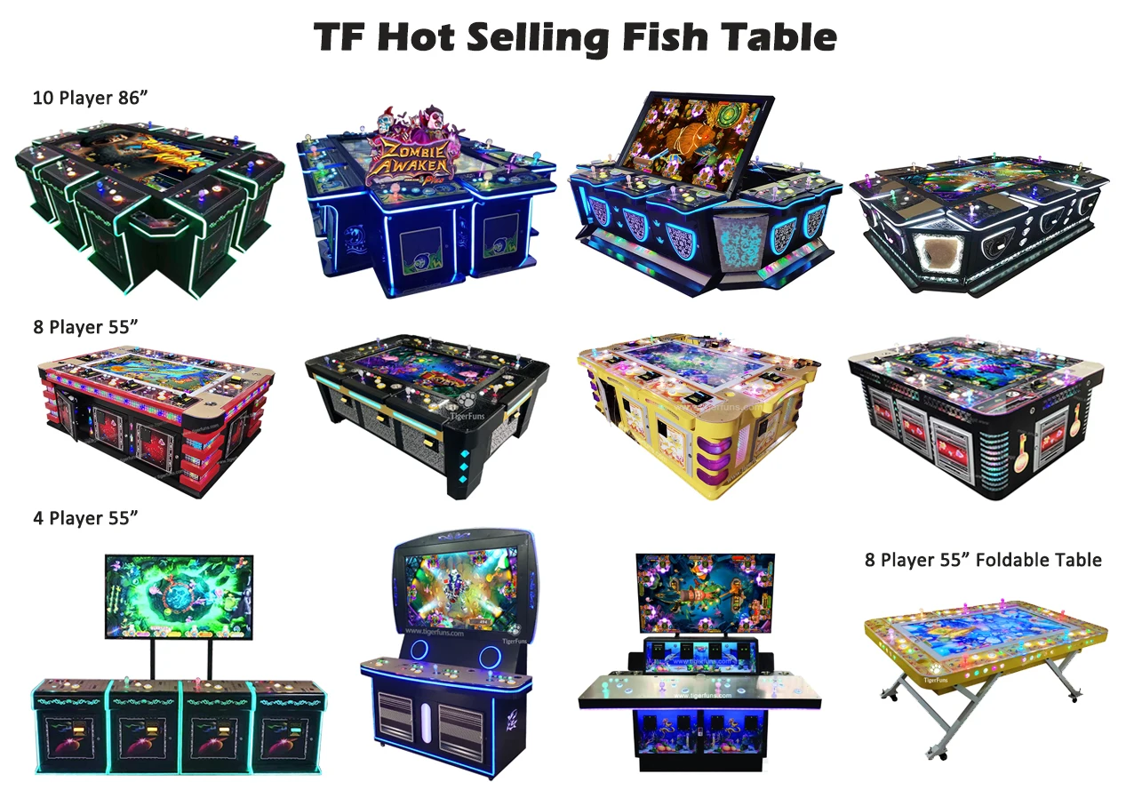 6 Player 32 Inch Mini Fish Game Table Without Game Board/fish Game