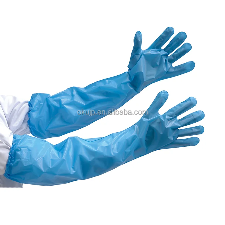 Elbow Length Long Sleeve Gloves Disposable Elbow Length Extra Long