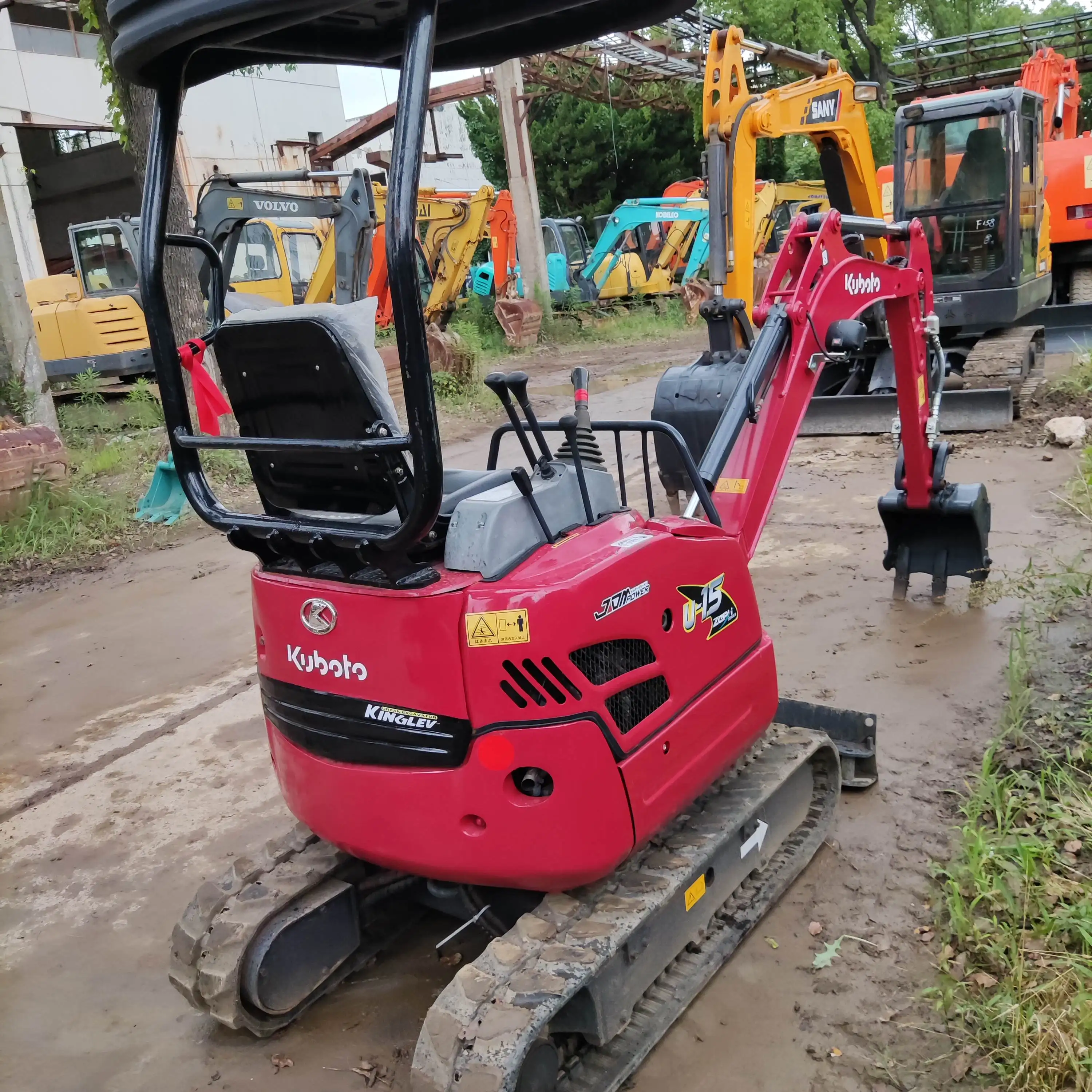 Used Cheap Small Track Digger Kubota U15 Hot Sell 1.5 Ton Mini Excavator with Cabin for Sale