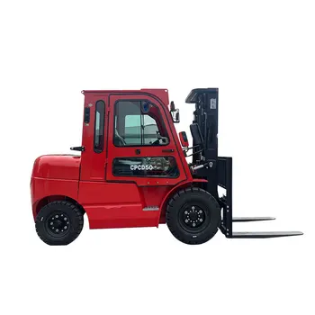 Brand New China 5 Ton Diesel Forklift Of High Quality Materials Handing Equipment Wholesale