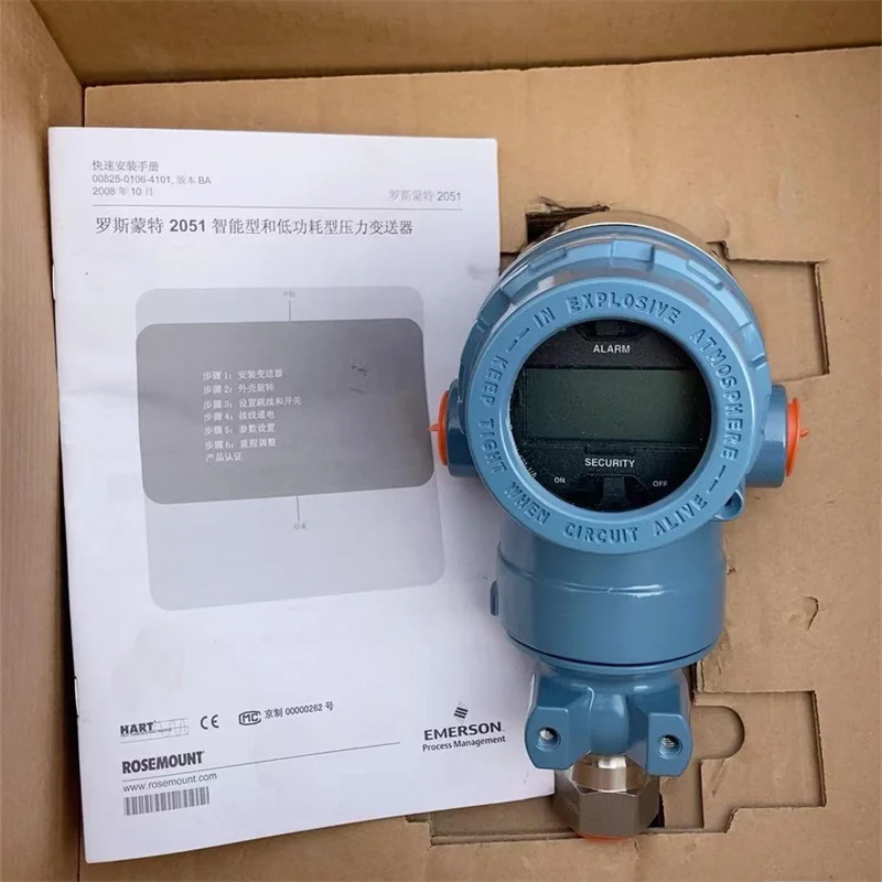 Rosemount 2051t Inline Pressure Transmitter 2051tg1a 2051ta Absolute