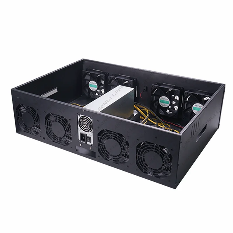 847 Full Set Rig Case Rig 8gpu Silent Case 65mm Pcie Slot Distance ...