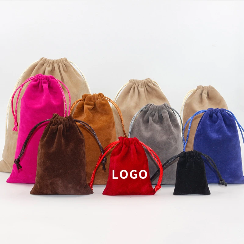 Wholesale Velvet Jewellery Pouches Customizable Durable
