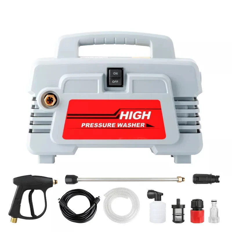 Sps 6.3l/min 1500w Mini Automatic Electric Portable Car High Pressure Washer Pump Cleaner Car