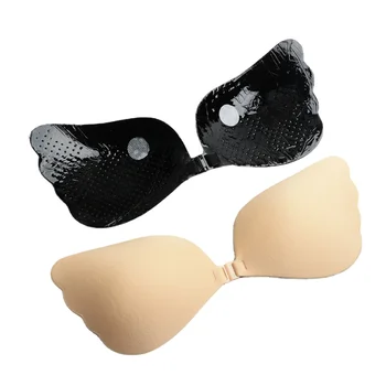 Strapless Bra Self Adhesive Backless Bras Silicone Push up Bra for Women