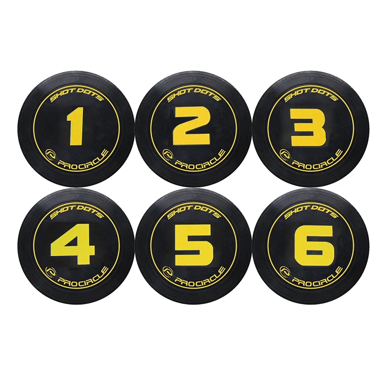 Customized Design Good Material Rubber Customize Logo Poly Spot Marker Agility Dots for Sport Training
