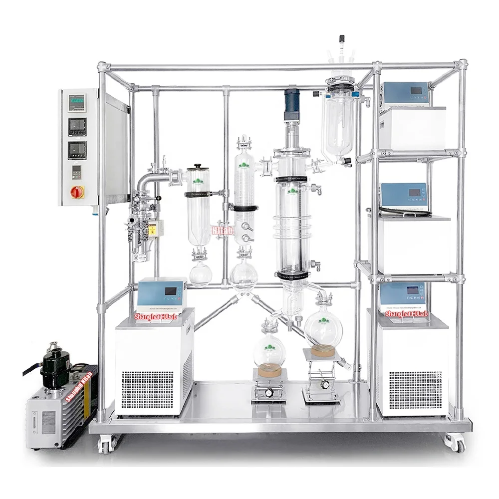 Turnkey Short Path Thin Film Distillation System for Essential Hemp Oil Extraction